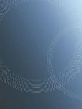 Abstract blue gradient background featuring soft circular light rings and f.. Stock Illustration