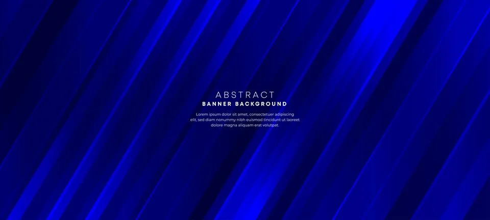 Abstract blue gradient background with geometric square shape graphic element Stock Illustration
