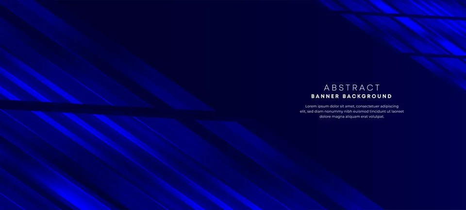 Abstract blue gradient background with geometric square shape graphic element Stockillustratie
