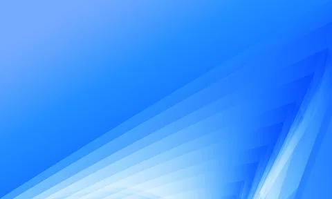 Abstract blue gradient background with geometric stripe shapes. Stock Illustration