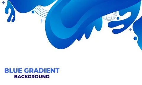 Abstract blue gradient background Illustrazione stock