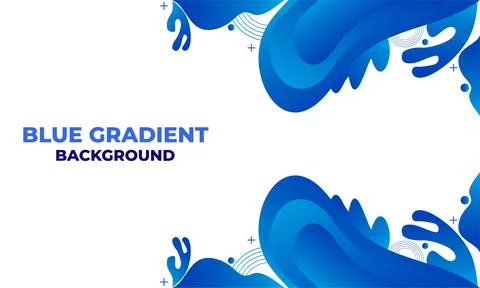 Abstract blue gradient background Illustrazione stock