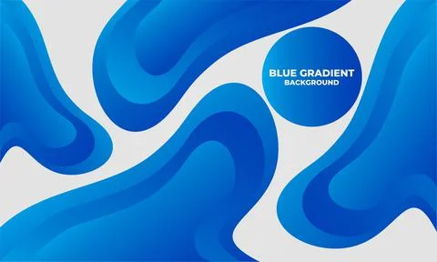 Abstract blue gradient background Stock Illustration