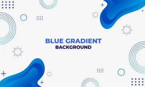 Abstract blue gradient background Stock Illustration