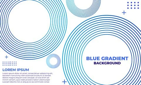 Abstract blue gradient background Illustrazione stock