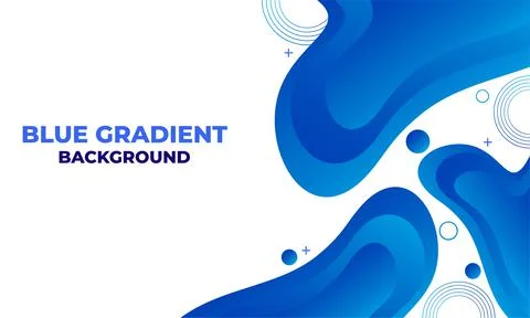 Abstract blue gradient background Stock Illustration
