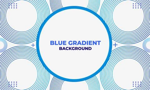 Abstract blue gradient background Illustrazione stock