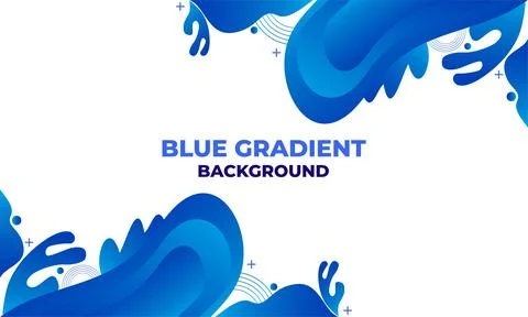 Abstract blue gradient background Illustrazione stock