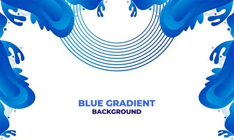 Abstract blue gradient background Illustrazione stock
