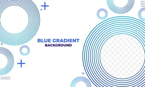 Abstract blue gradient background Stock Illustration