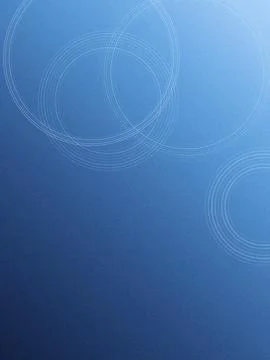 Abstract blue gradient background with layered glowing circle line patterns.. Stockillustratie