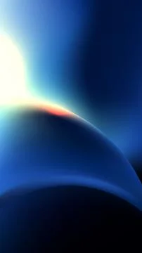 Abstract blue gradient background with smooth sweeping curves and brilliant.. Stock-Illustration