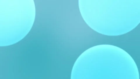 Abstract blue gradient background with soft circular shapes. Seamless loop, 4K. Stock Footage 305344732