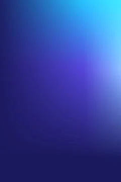 Abstract blue gradient background with soft light glow and smooth blur for Stock Illustration
