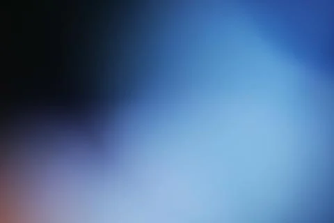 Abstract blue gradient background with soft light transitions and copy space Stock Photos