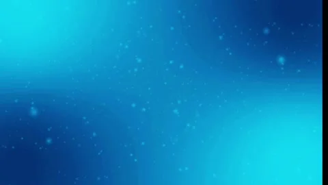 Abstract blue gradient background with softly floating luminous particles Stock Footage 346327523