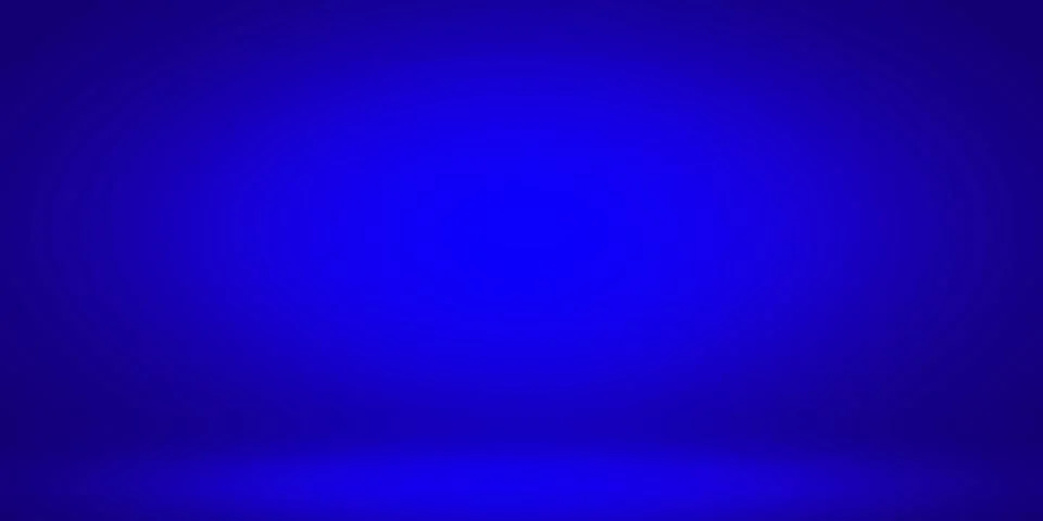 Abstract blue gradient background, template for product presentation Stock Illustration