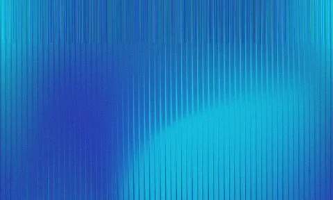 Abstract blue gradient background with vertical lines and grainy noise textur Stock-Illustration