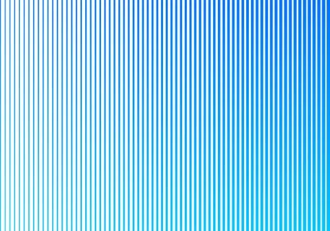 Abstract blue gradient color vertical lines pattern on white background. Half Stock Illustration