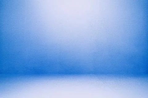 Abstract Blue Gradient Concrete Wall Background, Suitable for Product Present Foto stock