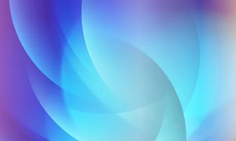 Abstract blue gradient curved shapes background. dynamic and futuristic feel.	 Stock Illustration