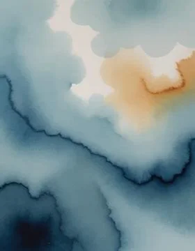 Abstract Blue Gradient Flowing Texture Background. Illustrazione stock