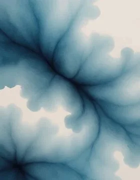 Abstract Blue Gradient Flowing Texture Background. Stock Illustration