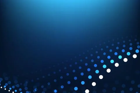 Abstract blue gradient geometric background. Vector Illustration Stock Illustration