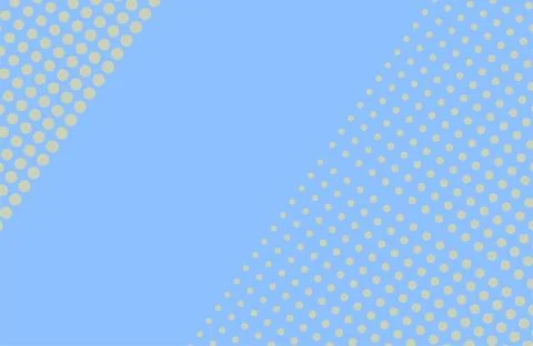 Abstract Blue Gradient Polygon Background with Halftone Dots Vector イラスト素材