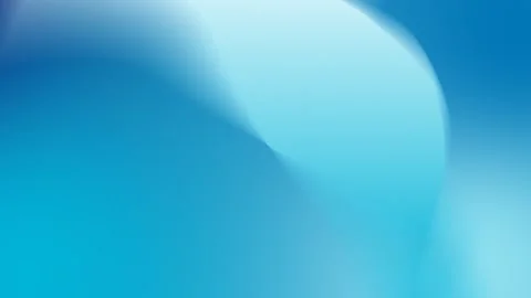 Abstract blue gradient with smooth curves and soft light. Seamless loop Stock Footage 300840179