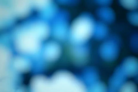 Abstract Blue Gradient Soft Focus Background with Blurred Lights Stock Photos