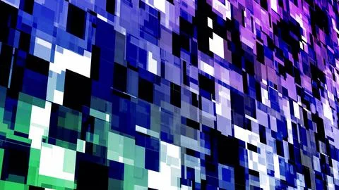 Abstract blue gradient tech background Stock Illustration