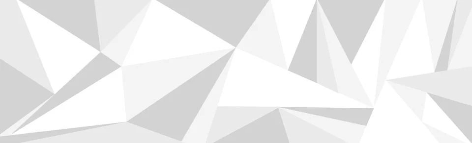 Abstract blue gradient triangles of different sizes - Vector Stock Illustration