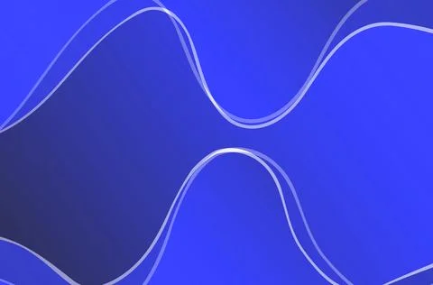 Abstract blue gradient with wave shapes background. Blue pattern background Stock Photos