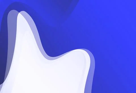 Abstract blue gradient with wave shapes background. Blue pattern background Stock Photos