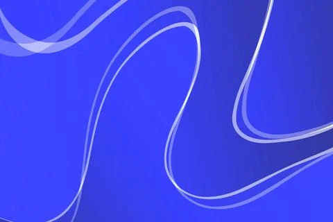 Abstract blue gradient with wave shapes background. Blue pattern background Stock Photos