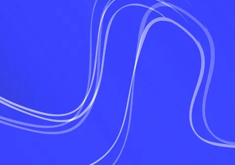 Abstract blue gradient with wave shapes background. Blue pattern background Stock Photos
