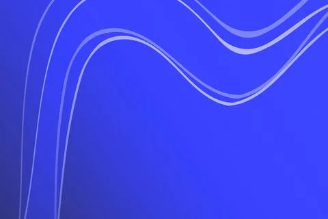 Abstract blue gradient with wave shapes background. Blue pattern background Stock Photos