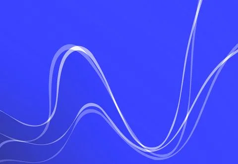 Abstract blue gradient with wave shapes background. Blue pattern background Stock Photos