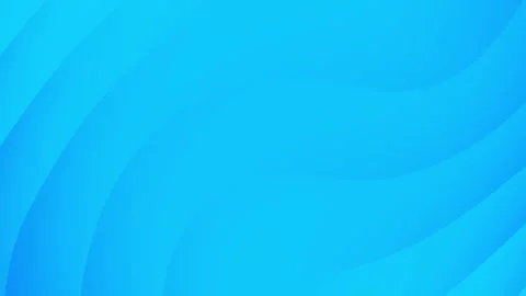 Abstract blue gradient waves sleek loop animation. Stock Footage 286409090