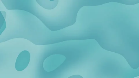 Abstract blue gradients form wavy organic shapes. Stock Footage 302261146