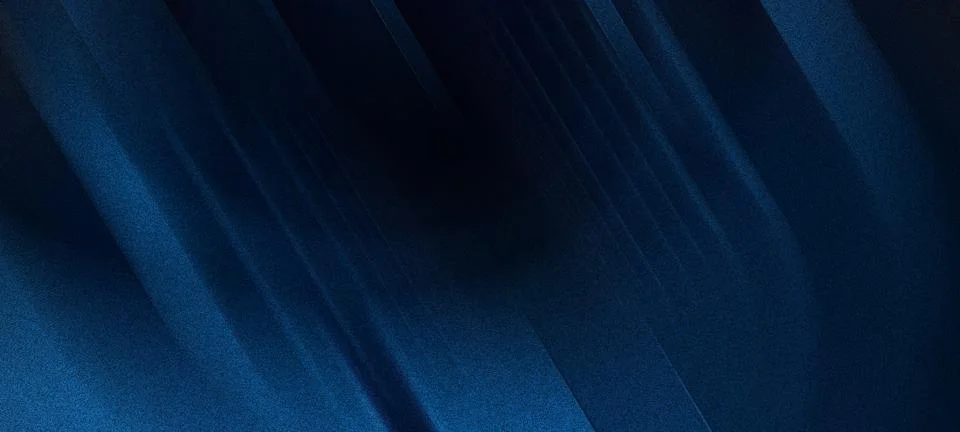 Abstract blue grainy gradient background with soft diagonal lines Stock Illustration