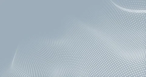 Abstract Blue Gray Corporate Dot Mesh Wave Background Loop Animation Stock Footage 336197247