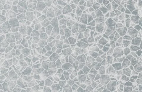 Abstract blue gray cracked surface with a web like pattern of intricate white 스톡 일러스트