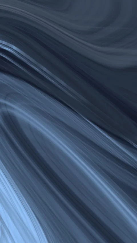 Abstract Blue Gray Flowing Liquid Waves Motion Background Loop Stock Footage 326039402