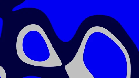 Abstract blue gray shapes on dark blue. Suitable for art prints, web design Stock Footage 295421959