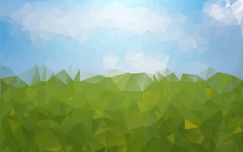 Abstract blue green background Stock Illustration