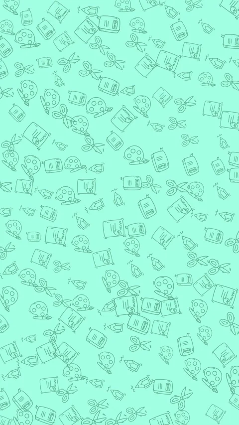 Abstract blue green digital pattern background looping animation modern textu Stock-Footage 336836185