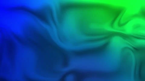 Abstract Blue Green Fluid Gradient Motion Background with Smooth Flowing Waves Stock Footage 337761526