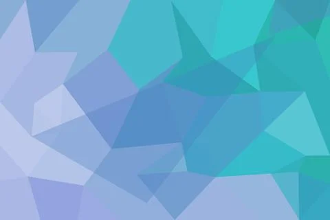 Abstract blue green geometric pattern for design backgrounds 库存插图